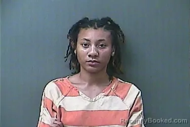 Mugshot of MARIA POWELL booked in La Porte County, Indiana on June 23, 2026