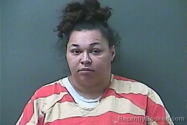Mugshot of NATASHA JOHNSON booked in La Porte County, Indiana on April 29, 2026