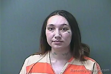 Mugshot of NATALIE STOWE booked in La Porte County, Indiana on April 24, 2026