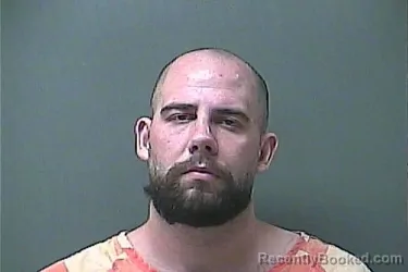 Mugshot of Nicholas Watkins booked in La Porte County, Indiana on October 12, 2026