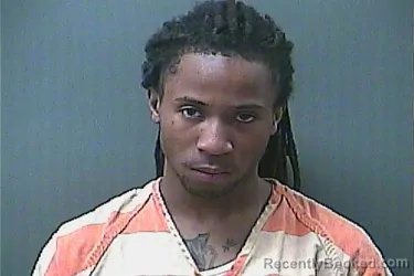 Mugshot of RAHEEM E CARTER booked in La Porte County, Indiana on May 16, 2026