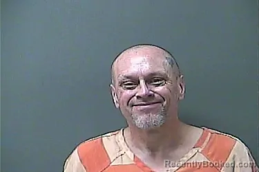 Mugshot of Richard Allen Cope booked in La Porte County, Indiana on August 28, 2026