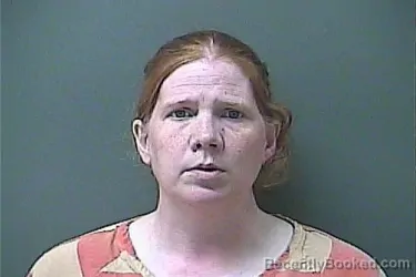 Mugshot of Rebecca R Hartman booked in La Porte County, Indiana on August 31, 2026