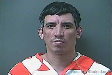 Mugshot of STARLING JOSUE GARCIA-SANCHEZ booked in La Porte County, Indiana on March 12, 2026