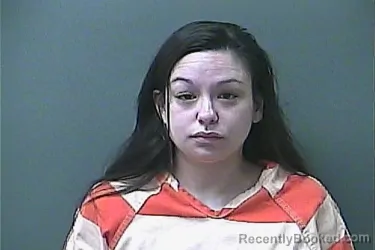 Mugshot of Savannah Elizabeth Marquez booked in La Porte County, Indiana on August 10, 2026