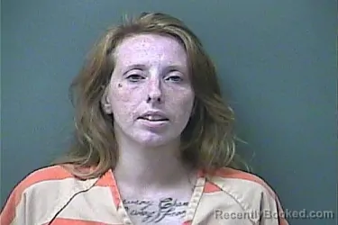 Mugshot of Shelby Stegall booked in La Porte County, Indiana on August 20, 2026
