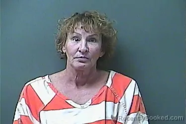 Mugshot of Susan Faye Spencer booked in La Porte County, Indiana on October 4, 2026