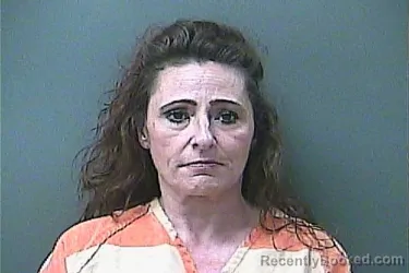 Mugshot of Shannon M Vandusen booked in La Porte County, Indiana on August 23, 2026
