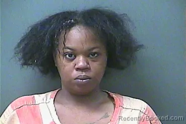 Mugshot of Shakeena Vonshay-Kasheanna Whetstone booked in La Porte County, Indiana on October 5, 2026