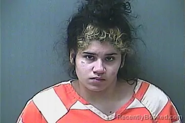 Mugshot of TAHTIANA CINTRON booked in La Porte County, Indiana on May 14, 2026