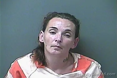 Mugshot of Tiffiani English booked in La Porte County, Indiana on September 5, 2026