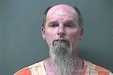 Mugshot of Todd Herriott booked in La Porte County, Indiana on August 20, 2026