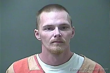 Mugshot of Tyler Dale Roark booked in La Porte County, Indiana on August 13, 2026