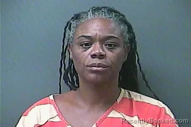 Mugshot of Tina Sherrod booked in La Porte County, Indiana on October 4, 2026