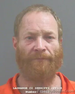 Mugshot of Richard Edwin Hohenstein booked in Lagrange County, Indiana on September 14, 2026