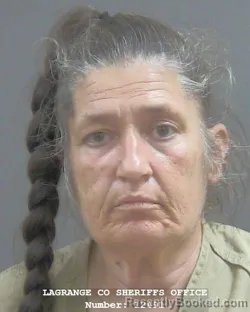 Mugshot of Lisa S Stewart booked in Lagrange County, Indiana on October 15, 2026