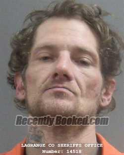 Mugshot of JUSTIN MICHAEL LEE GREGG booked in Lagrange County, Indiana on July 2, 2026