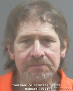 Mugshot of Thomas Ralph Bates booked in Lagrange County, Indiana on September 28, 2026