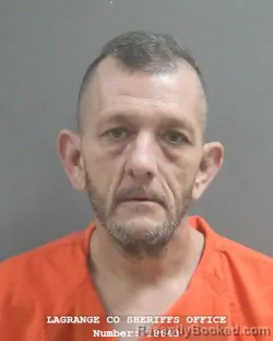 Mugshot of SHAWN DEE BARTON booked in Lagrange County, Indiana on March 23, 2026