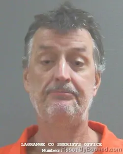 Mugshot of John Randall Hammond booked in Lagrange County, Indiana on August 13, 2026