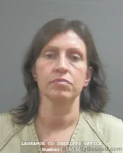 Mugshot of Elizabeth Layne Antone booked in Lagrange County, Indiana on September 4, 2026