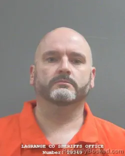 Mugshot of Stephen Merle Smith booked in Lagrange County, Indiana on October 26, 2026