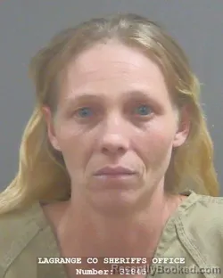Mugshot of STEPHANIE TONYA CHARTRAND booked in Lagrange County, Indiana on August 4, 2026