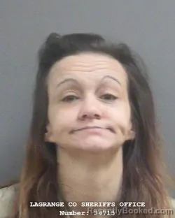 Mugshot of SANDRA LEE FUNDERBURK booked in Lagrange County, Indiana on March 23, 2026