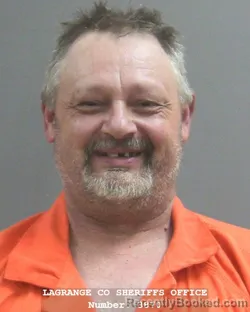 Mugshot of ROBERT JOE HOLCOMB booked in Lagrange County, Indiana on June 27, 2026