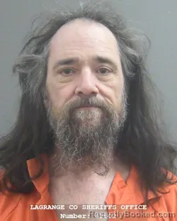 Mugshot of JAMES DAVID VANHOOZER booked in Lagrange County, Indiana on April 28, 2026