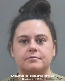 Mugshot of SERENA MARIE WHEELER booked in Lagrange County, Indiana on March 27, 2026