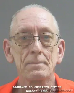Mugshot of Randy Simpson Griffin booked in Lagrange County, Indiana on August 7, 2026