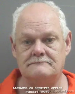 Mugshot of DONALD RAY STIDHAM booked in Lagrange County, Indiana on March 15, 2026