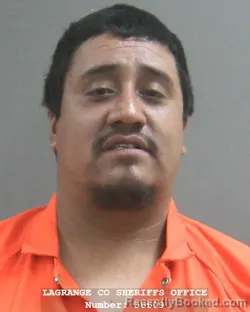 Mugshot of LEONARDO CASTRO SOSA booked in Lagrange County, Indiana on June 23, 2026