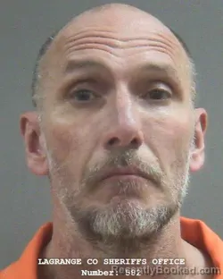 Booking photo from Lagrange County, Indiana