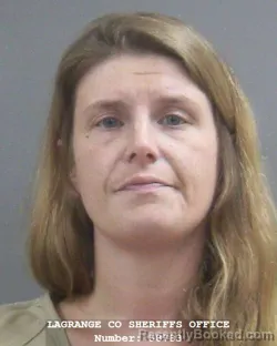 Mugshot of CASSANDRA LORRAINE RICHARDS booked in Lagrange County, Indiana on July 6, 2026