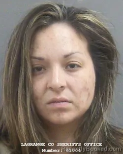 Mugshot of ALICIA LUISA SHEPHERD booked in Lagrange County, Indiana on July 27, 2026
