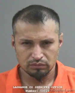 Mugshot of FABIAN RODDY FLORES booked in Lagrange County, Indiana on July 3, 2026