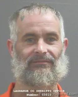 Mugshot of William Joseph Smith booked in Lagrange County, Indiana on August 13, 2026