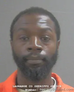 Mugshot of Dorian Lee James booked in Lagrange County, Indiana on August 27, 2026