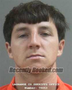 Booking photo from Lagrange County, Indiana