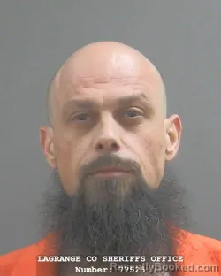 Mugshot of Nicholas Jason Lee booked in Lagrange County, Indiana on August 24, 2026