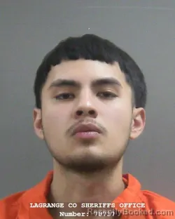 Mugshot of CHRISTIAN ALI GALVAN AYALA booked in Lagrange County, Indiana on April 24, 2026