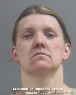 Mugshot of KAYLA RAE BOWENS booked in Lagrange County, Indiana on May 18, 2026
