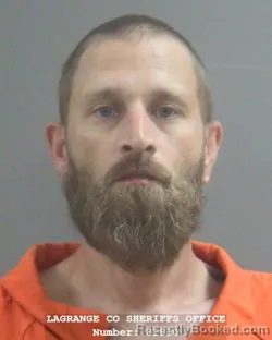 Mugshot of COREY RAY BURNETT booked in Lagrange County, Indiana on May 20, 2026