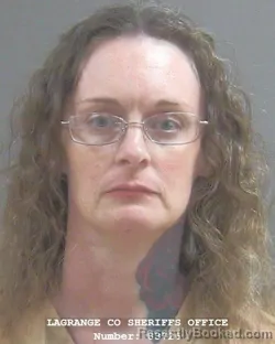 Mugshot of Cassandra Marie Ehinger booked in Lagrange County, Indiana on September 29, 2026
