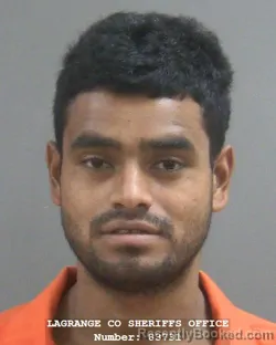 Mugshot of MERLIN AMAURI SOTO BARRIOS booked in Lagrange County, Indiana on June 23, 2026