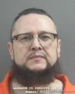 Mugshot of GIANCARLO CHRISTOPHER AGUILAR booked in Lagrange County, Indiana on April 23, 2026