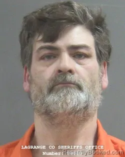 Mugshot of RONNIE DAVID MUNCY booked in Lagrange County, Indiana on March 26, 2026