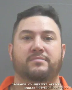 Mugshot of Vicente Luis Martinez booked in Lagrange County, Indiana on September 9, 2026